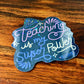 Teaching is my Super Power Holographic Vinyl Sticker
