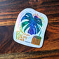 The Godly Will Flourish Holographic Vinyl Sticker